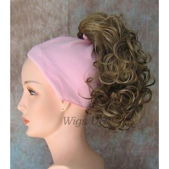 PHOEBE | 10" Loose Spiral Curls Claw Jaw Clip Ponytail Extension COLOR CHOICE 