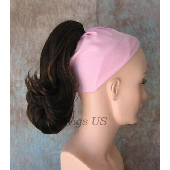 DELTA | 12" Upturned Flip Drawstring Ponytail Hairpiece COLOR CHOICE