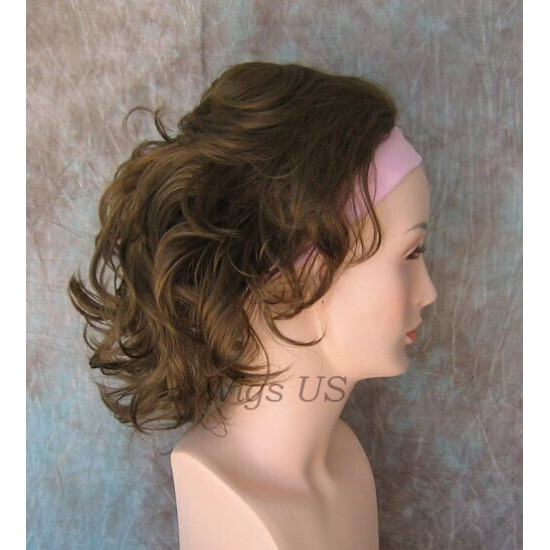 HEIDI | Partial Wig Wavy 14" Layered 3/4 Cap COLOR CHOICE 