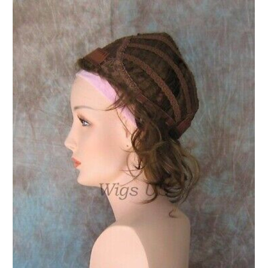 HEIDI | Partial Wig Wavy 14" Layered 3/4 Cap COLOR CHOICE 