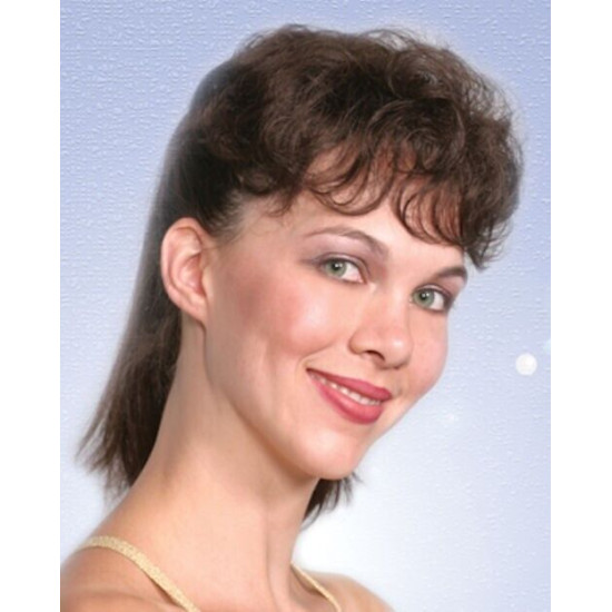 OPAL WIGLET | Clip In Hairpiece Bangs Topper Enhancer COLOR CHOICE