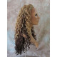 LEXI | Partial 3/4 Wig Long Spiral Curls 21" HEAT OK COLOR CHOICE