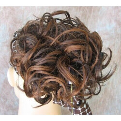 LACEY | DARKS Scrunchie Ponytail Extension Pony Holder Hairpiece COLOR CHOICE