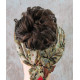 LACEY | DARKS Scrunchie Ponytail Extension Pony Holder Hairpiece COLOR CHOICE
