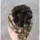 LACEY | DARKS Scrunchie Ponytail Extension Pony Holder Hairpiece COLOR CHOICE