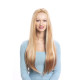 HOLLY 902ST | Light Blonde Partial Long Wig 3/4 Style Straight LAST ONE