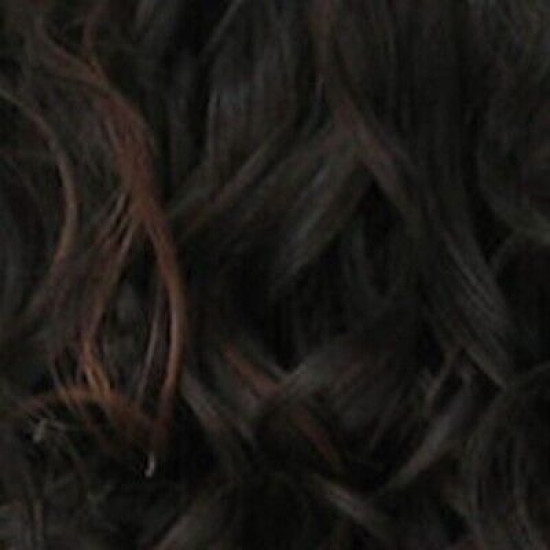 MAMBO | Brown Auburn Partial Wig Fall Shoulder Length Spiral Curls