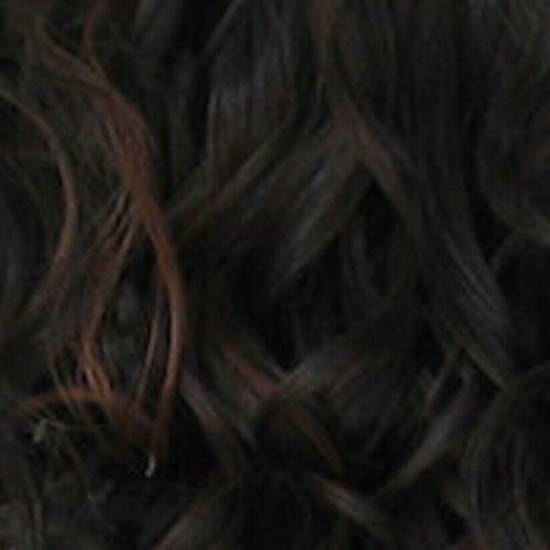 MAMBO | Brown Auburn Partial Wig Fall Shoulder Length Spiral Curls