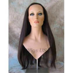 NIKI | Partial 3/4 Wig Long Straight Layers COLOR CHOICE