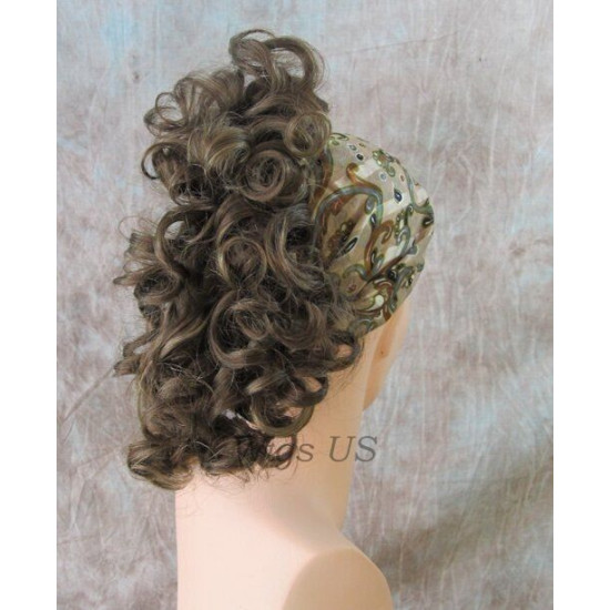 JOY | 15" Long Loose Layered Curls Banana Clip Ponytail Extension COLOR CHOICE 