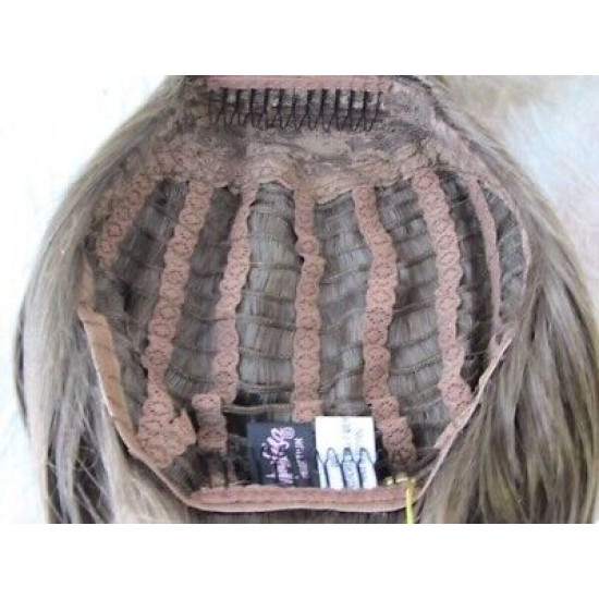 DONATA | 40" Partial Wig Extra Long Layered Half-Wig Combs COLOR CHOICE