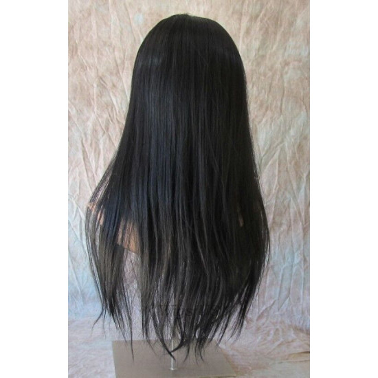 ROME | Partial 3/4 Wig HEAT OK Long Straight Style COLOR CHOICE