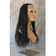 ROME | Partial 3/4 Wig HEAT OK Long Straight Style COLOR CHOICE