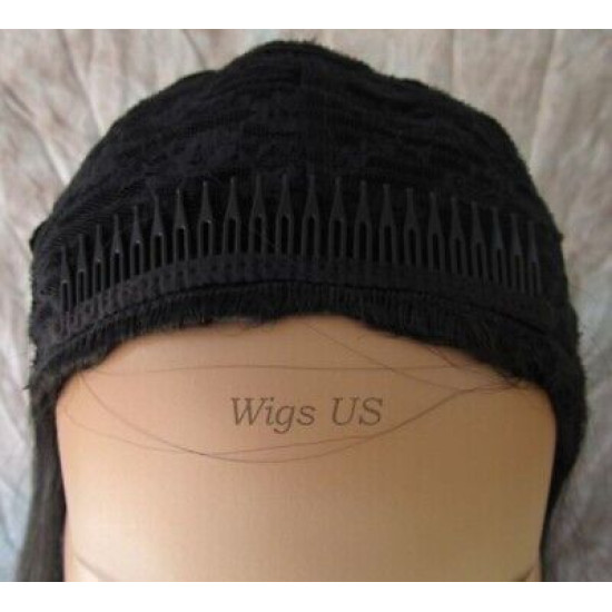 ROME | Partial 3/4 Wig HEAT OK Long Straight Style COLOR CHOICE