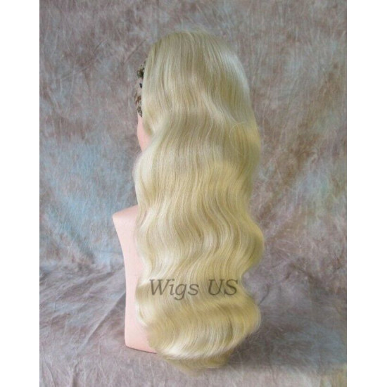 REVERSIBLE FALL | 22-24" Long Waves Partial Wigs 2 Combs COLOR CHOICE
