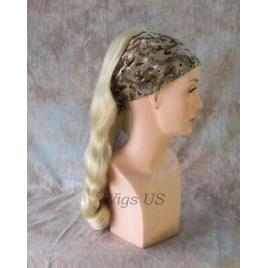 REVERSIBLE FALL | 22-24" Long Waves Partial Wigs 2 Combs COLOR CHOICE