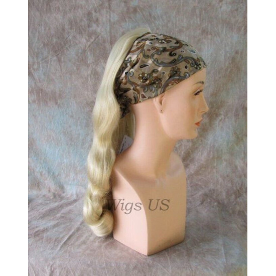 REVERSIBLE FALL | 22-24" Long Waves Partial Wigs 2 Combs COLOR CHOICE