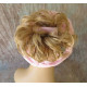 SCRUNCHIE | Ponytail Holder 3" Hairpiece Bun Up Do Pageant Dance COLOR CHOICE