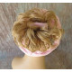 SCRUNCHIE | Ponytail Holder 3" Hairpiece Bun Up Do Pageant Dance COLOR CHOICE