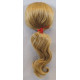 MINI FALL | 18" Long Waves Partial Wig 6” x 6.5” base COLOR CHOICE 