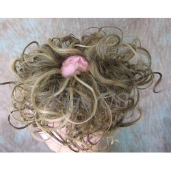 DAPHNE | Scrunchie Wavy and Corkscrew Curls Blondes COLOR CHOICE 