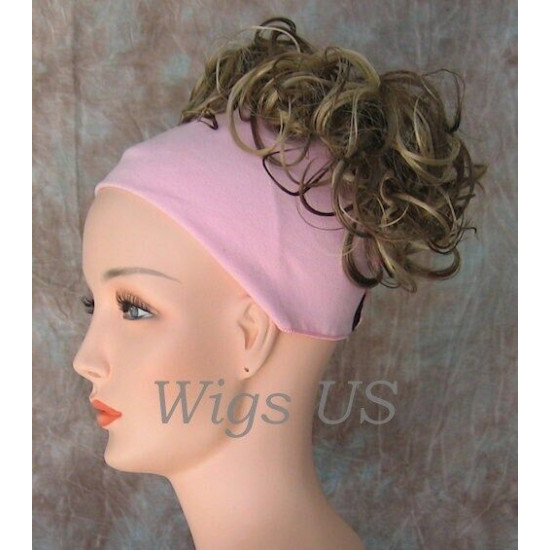DAPHNE | Scrunchie Wavy and Corkscrew Curls Blondes COLOR CHOICE 
