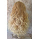 LONDON | Partial 3/4 Wig Long Curls Heat OK 23" COLOR CHOICE