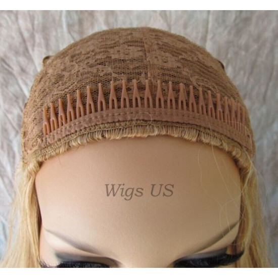 LONDON | Partial 3/4 Wig Long Curls Heat OK 23" COLOR CHOICE