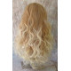 LONDON | Partial 3/4 Wig Long Curls Heat OK 23" COLOR CHOICE
