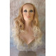 LONDON | Partial 3/4 Wig Long Curls Heat OK 23" COLOR CHOICE
