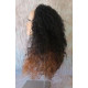 HS CAPRI | Partial 3/4 Wig Long Curls Drawstring Combs HEAT OK COLOR CHOICE