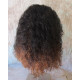 HS CAPRI | Partial 3/4 Wig Long Curls Drawstring Combs HEAT OK COLOR CHOICE