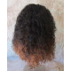 HS CAPRI | Partial 3/4 Wig Long Curls Drawstring Combs HEAT OK COLOR CHOICE