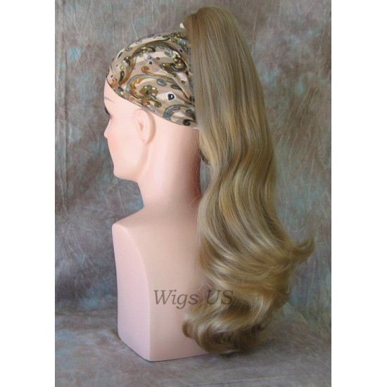 GEORGIE | Beautiful 23" Long Soft Wave Banana Clip Ponytail COLOR CHOICE