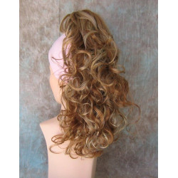 JAMIE | Cascade Curls 15" Claw Clip Ponytail Extension Hairpiece COLOR CHOICE 