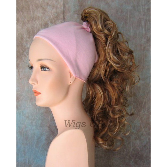 JAMIE | Cascade Curls 15" Claw Clip Ponytail Extension Hairpiece COLOR CHOICE 