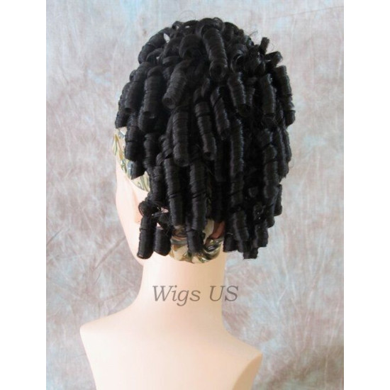 COLLETTE | Dark Blonde Irish Dance "Shirley Temple" Jaw Clip Hairpiece 