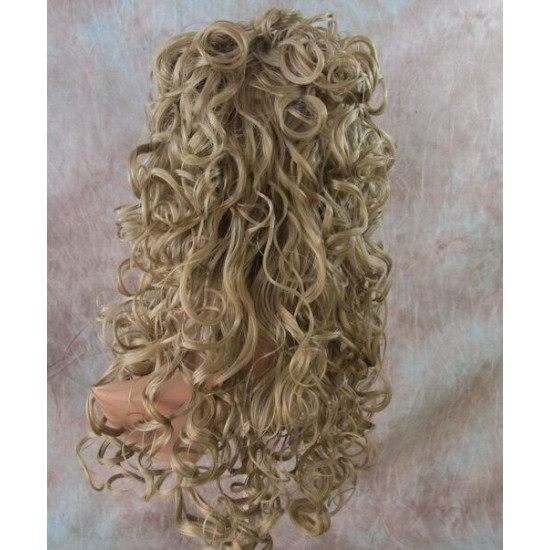 SIMONE | Partial Wig 23" Big Soft Curls 3/4 Cap COLOR CHOICE