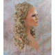 SIMONE | Partial Wig 23" Big Soft Curls 3/4 Cap COLOR CHOICE