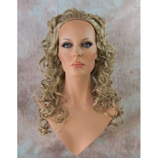 SIMONE | Partial Wig 23" Big Soft Curls 3/4 Cap COLOR CHOICE