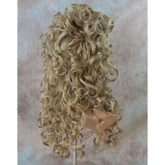 SIMONE | Partial Wig 23" Big Soft Curls 3/4 Cap COLOR CHOICE