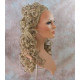 SIMONE | Partial Wig 23" Big Soft Curls 3/4 Cap COLOR CHOICE