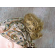 BECKY | Medium Blonde Mix Jaw Clip Ponytail Loose Curl 4-5"