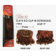 CLIP N GO | One Piece Extensions Long Curly 14" Long COLOR CHOICE