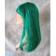 CLEO 601 | Dark Green Long Cleopatra Wig Straight Full Bangs 22"