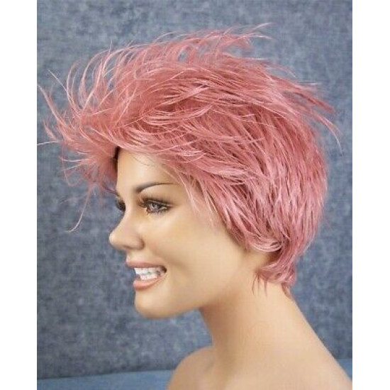 ROCKER | Light Blue Costume Wig Wet Look LAST ONE 