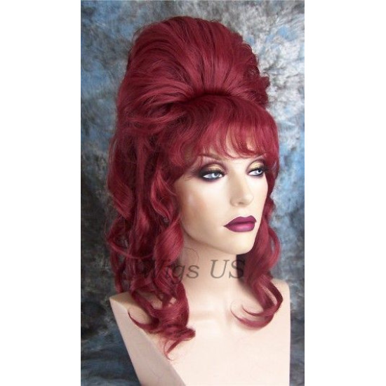 NEW Z FEMBOT | Long Beehive Wig Great for Cosplay / Drag COLOR CHOICE
