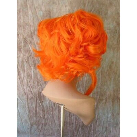YUKI | Orange Nagato Cosplay Wig Japanese Anime Style Wigs US Seller 