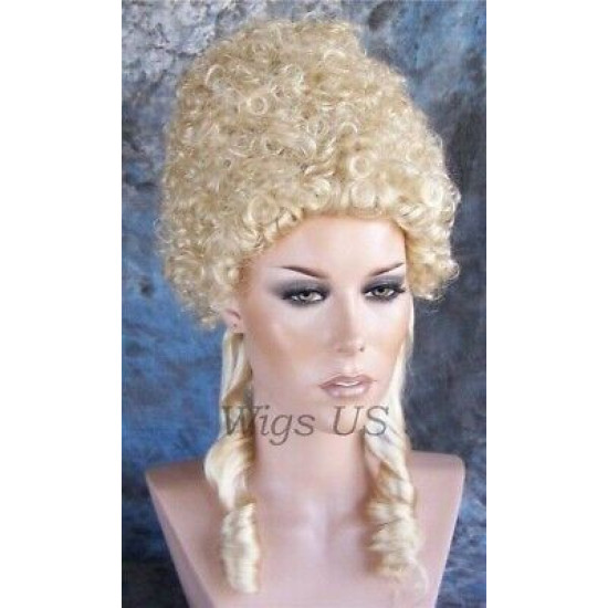 MARIE ANTOINETTE | Beehive Costume Wig COLOR CHOICE Theater Cosplay Drama