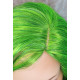 ECSTACY | Mojito Green Light Green Ombre Costume Wig 15" Beach Waves Side Part 